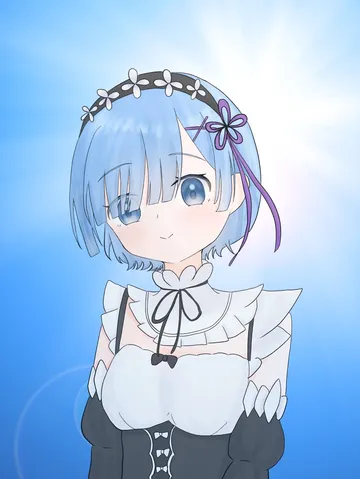 夢見るメイドさんの微笑み