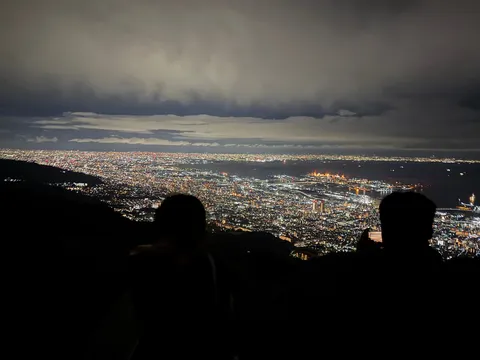 夜景に広がる灯の海