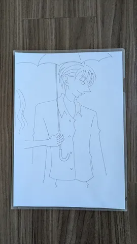 雨宿りの優しい時間