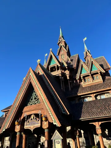 北欧風の建物に吸い込まれそう