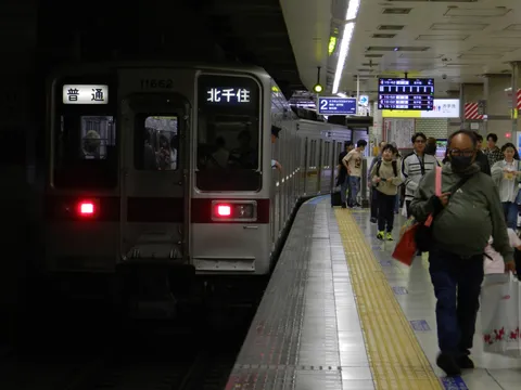日常のワンシーン、旅の始まり