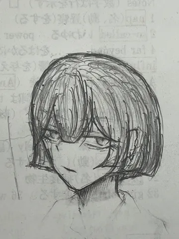 木漏れ日のような、儚い筆致