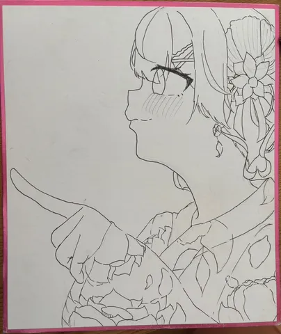 指さす仕草にドキッ