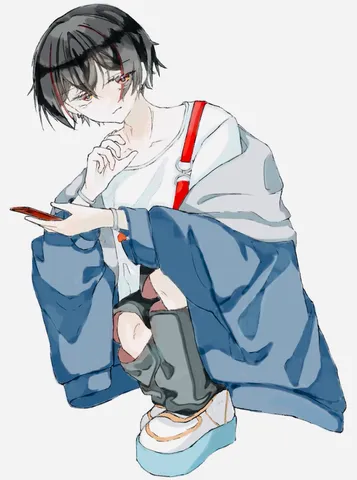風を包む青い外套