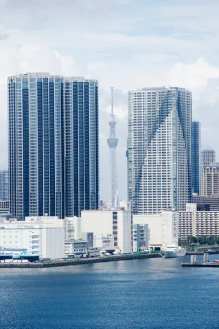 未来都市の港湾区画
