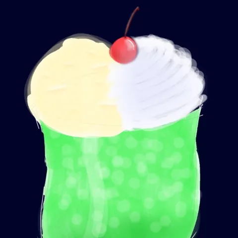夏の思い出！クリームソーダ