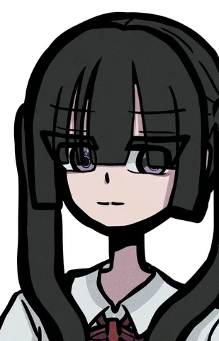 眼鏡越しの静かな眼差し