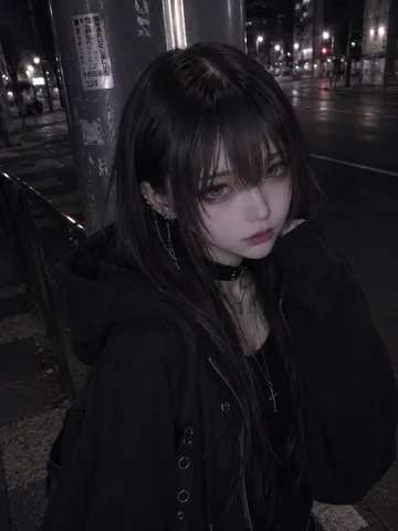 夜の帳、影を纏う