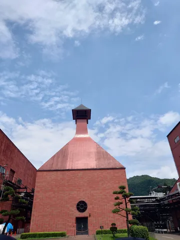 レンガ造りの異国風建築