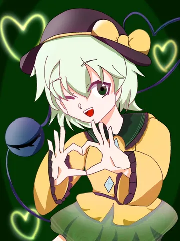 ハート作る魔法少女