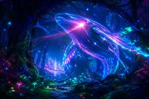 光鯨の棲む夢幻の森