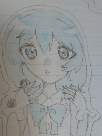 水色リボンの瞳