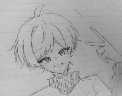 落書き帳に描いた青春の１ページ