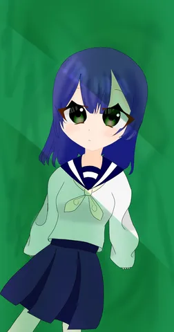 憂いを帯びた瞳の少女
