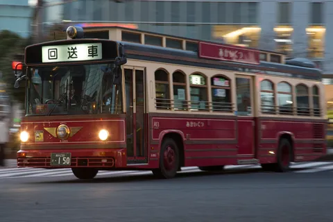 ノスタルジックなバス旅