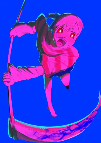 怪しく光る、虚無の鎌