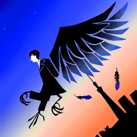 黒翼の男、黎明の空へ