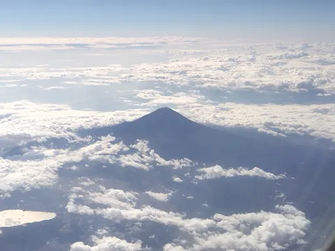 雲海と富士山