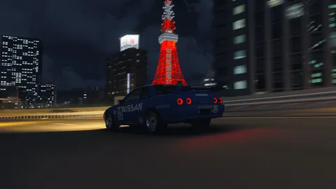 赤い塔と、夜の疾走