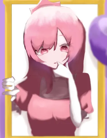 ピンクの影が揺れる瞬間