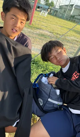 練習後のそれぞれの時間