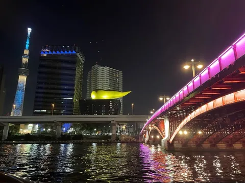 東京の夜を彩る光の競演