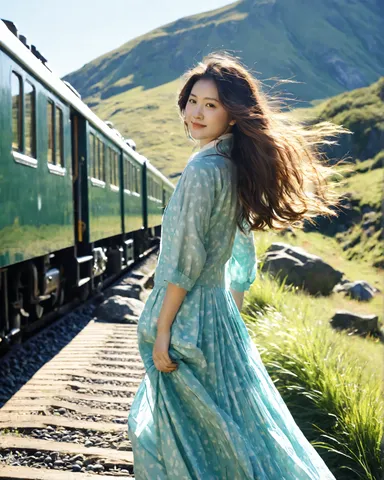 風を纏う列車の旅路