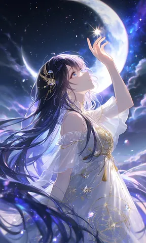 月光に触れる一瞬