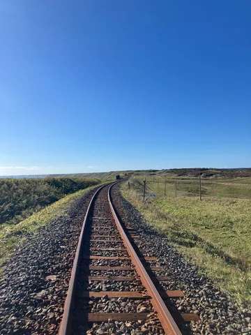どこまでも続く線路の旅