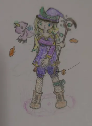 魔法使いの少女と仲間たち
