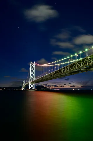 夜へ渡る光の橋