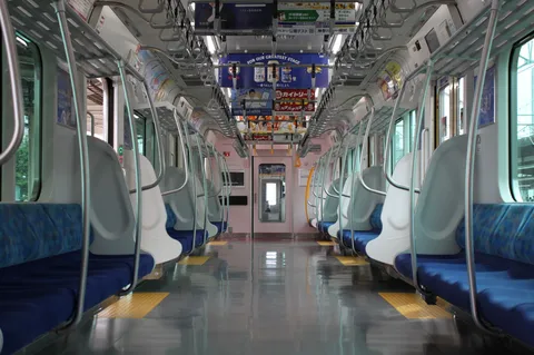 通勤電車の静かなひととき