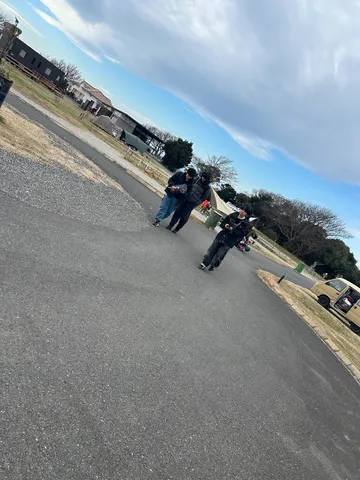風と雲と、散歩道