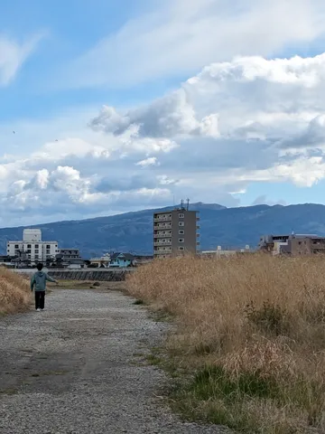 乾いた季節の散歩道