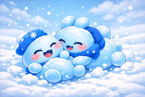 雪だるまのあったか冬物語
