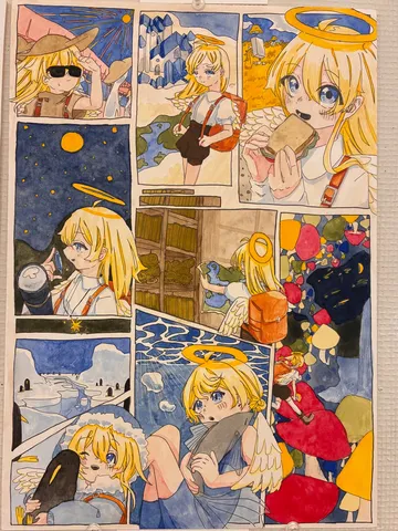 天使の日常、冒険譚
