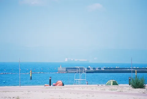 夏の終わりの海辺キャンプ