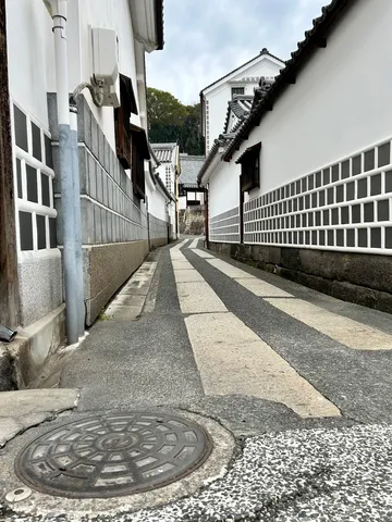 白と黒が織りなす道