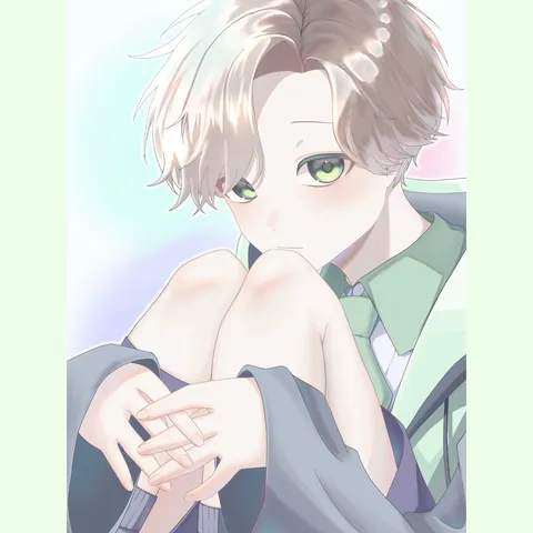 光を映す翠の瞳