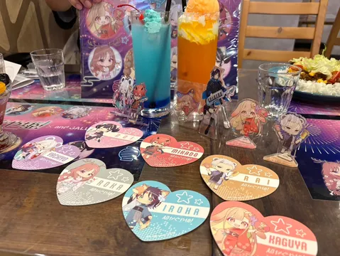 推し活テーブルに夢中！