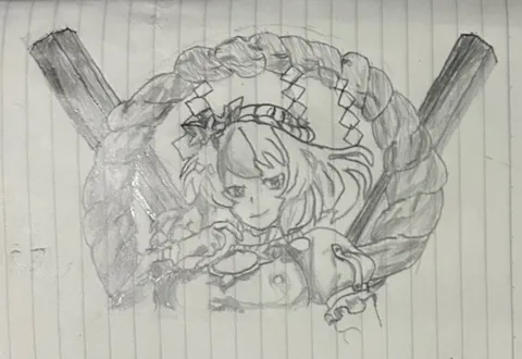 神秘的な縄文と少女の出会い