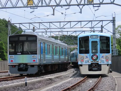 並走する列車の旅路