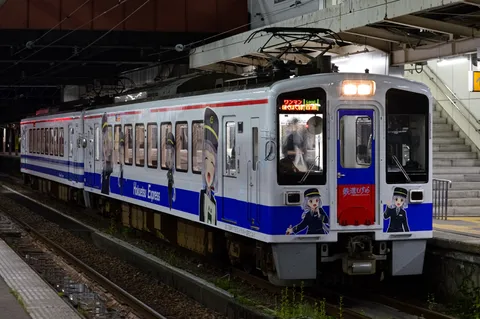 萌えキャラと電車の異色コラボ！