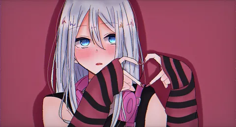 指ハートに映る想い