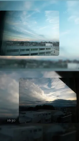刻々と表情を変える空