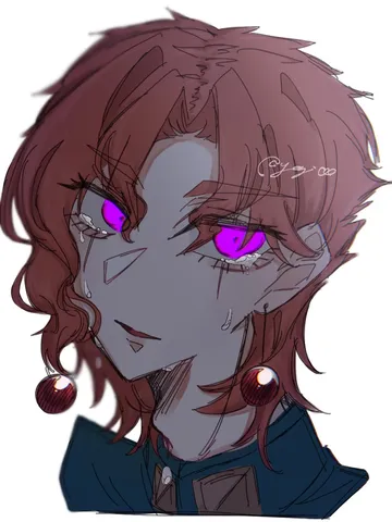 紫の瞳に宿る憂鬱