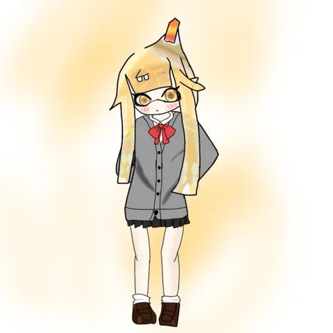 ちょっと不思議な制服姿