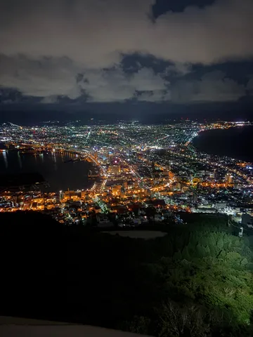 夜景に広がる灯の海