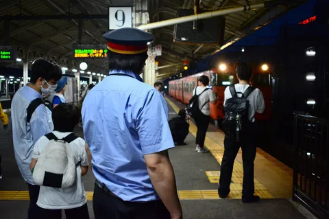 駅にて、旅立ちの予感
