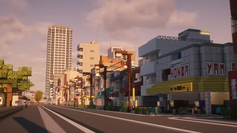 夕暮れの街並みに温度を感じる